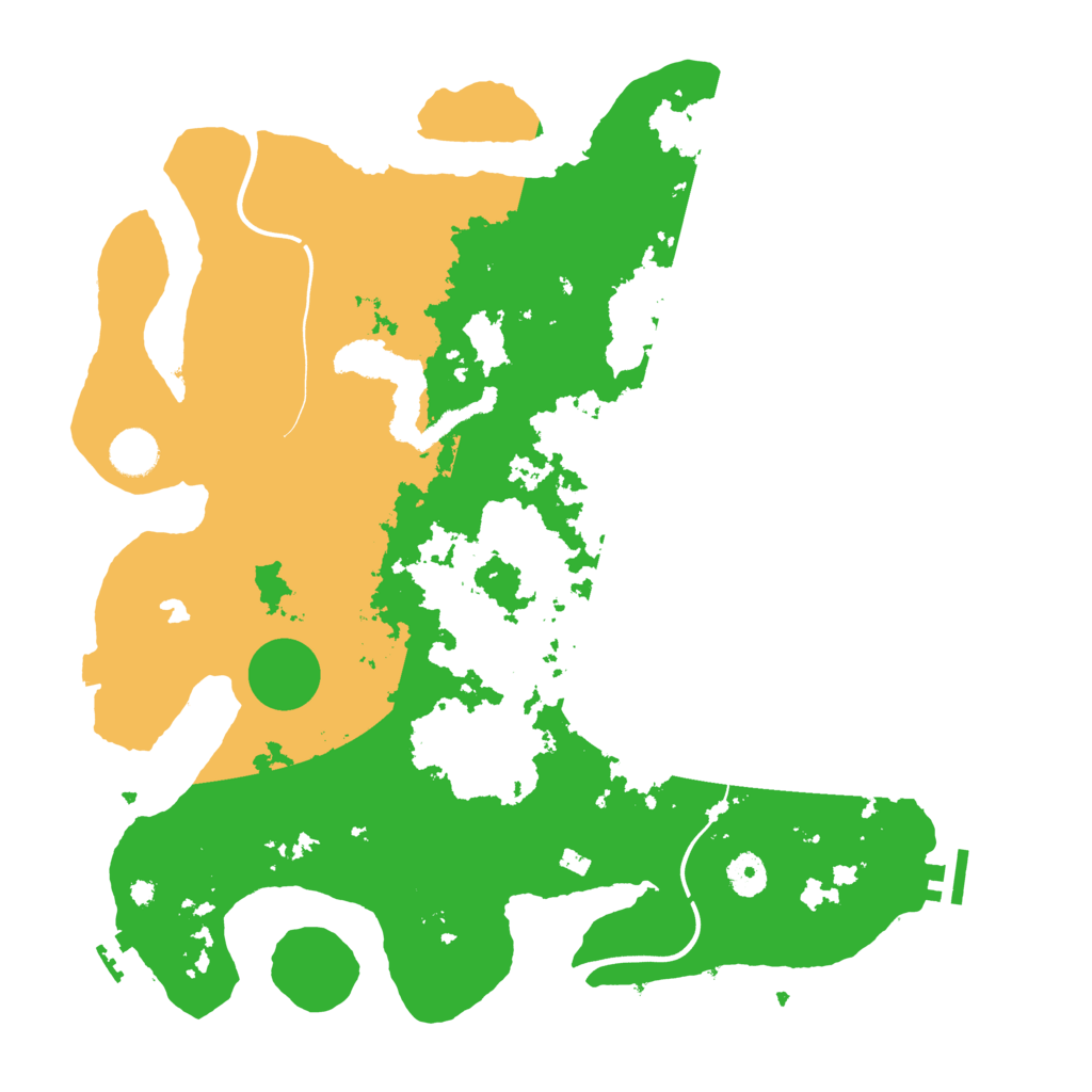 Biome Rust Map: Procedural Map, Size: 4000, Seed: 2049865129