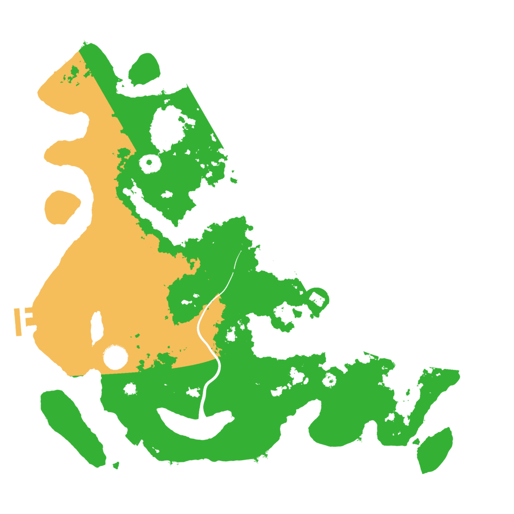 Biome Rust Map: Procedural Map, Size: 3750, Seed: 568483055