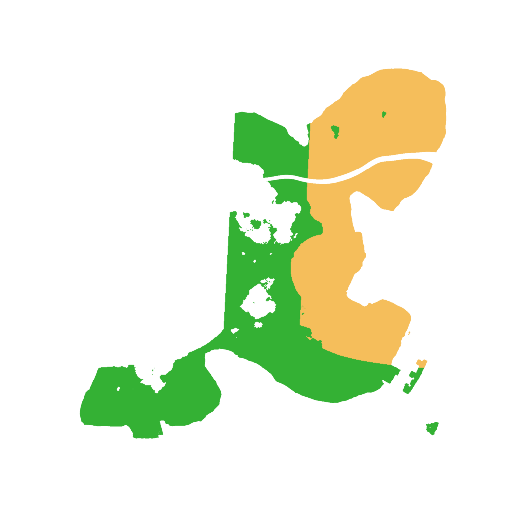 Biome Rust Map: Procedural Map, Size: 2000, Seed: 1976761150