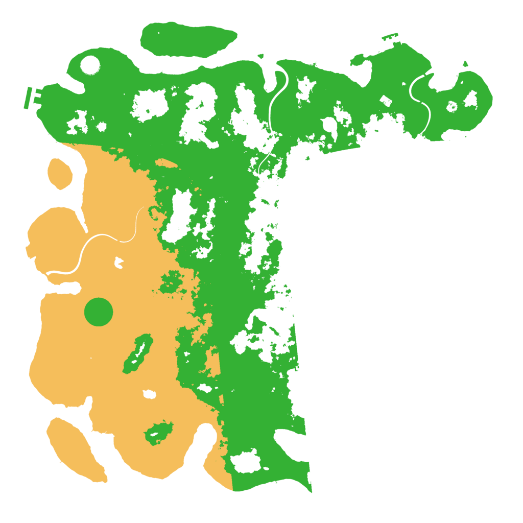 Biome Rust Map: Procedural Map, Size: 4800, Seed: 1868136671