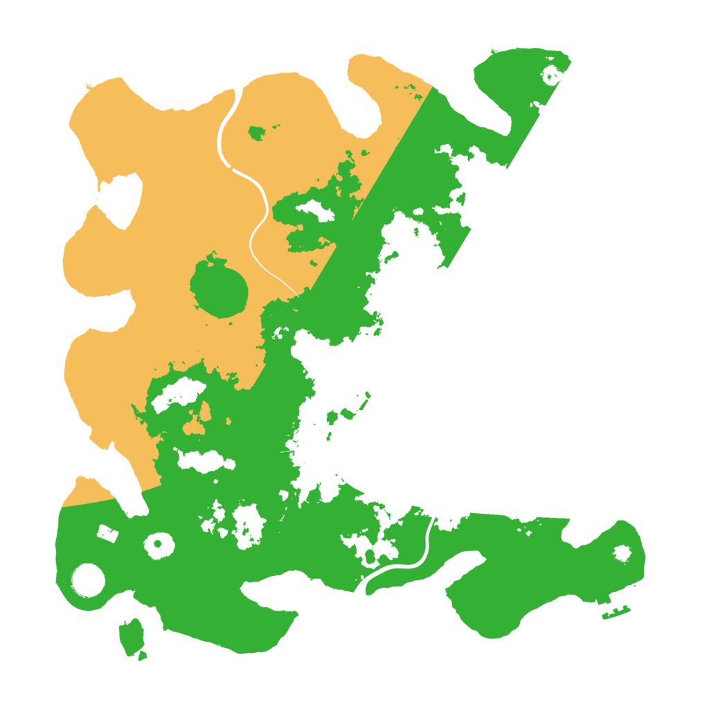 Biome Rust Map: Procedural Map, Size: 3750, Seed: 1269135515