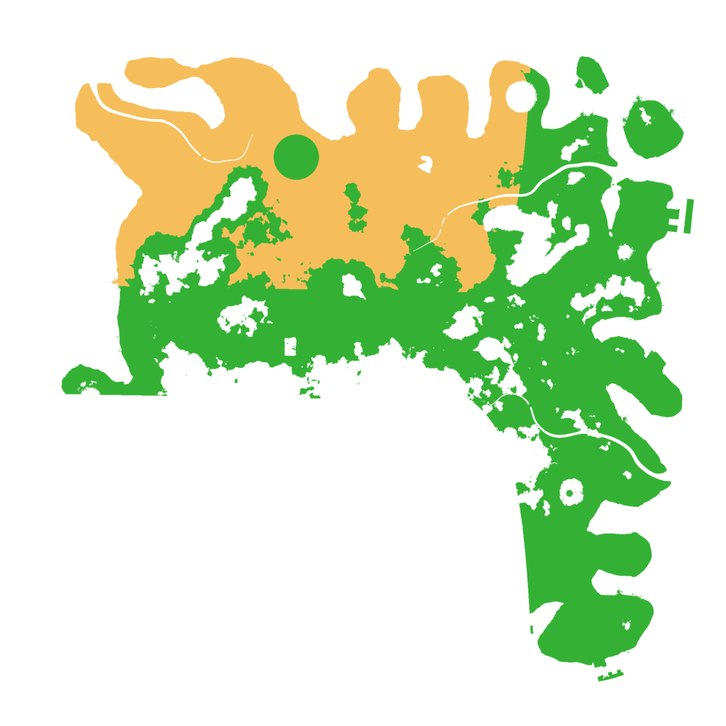 Biome Rust Map: Procedural Map, Size: 4250, Seed: 984944897