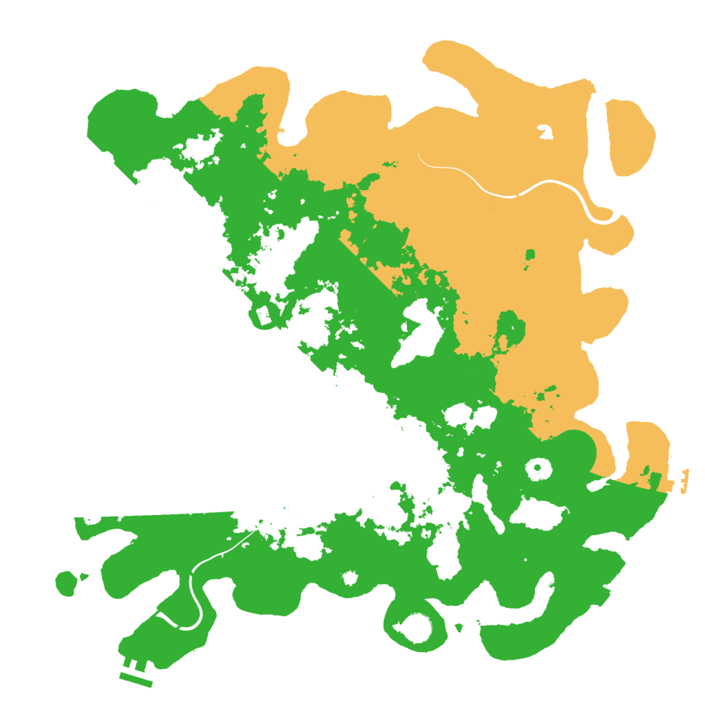 Biome Rust Map: Procedural Map, Size: 4250, Seed: 1447469552