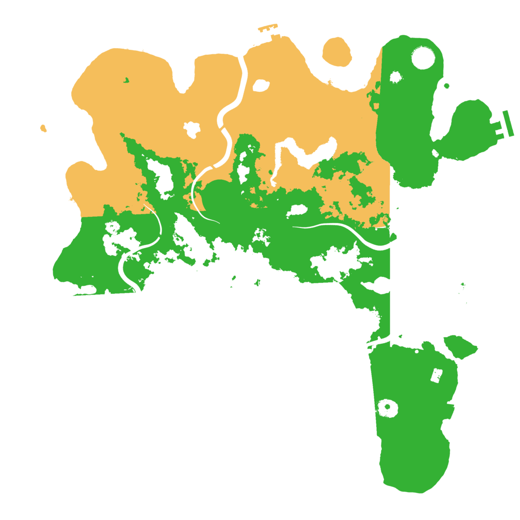 Biome Rust Map: Procedural Map, Size: 4000, Seed: 147751295