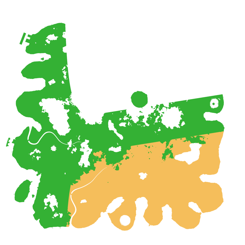 Biome Rust Map: Procedural Map, Size: 4050, Seed: 1297627107