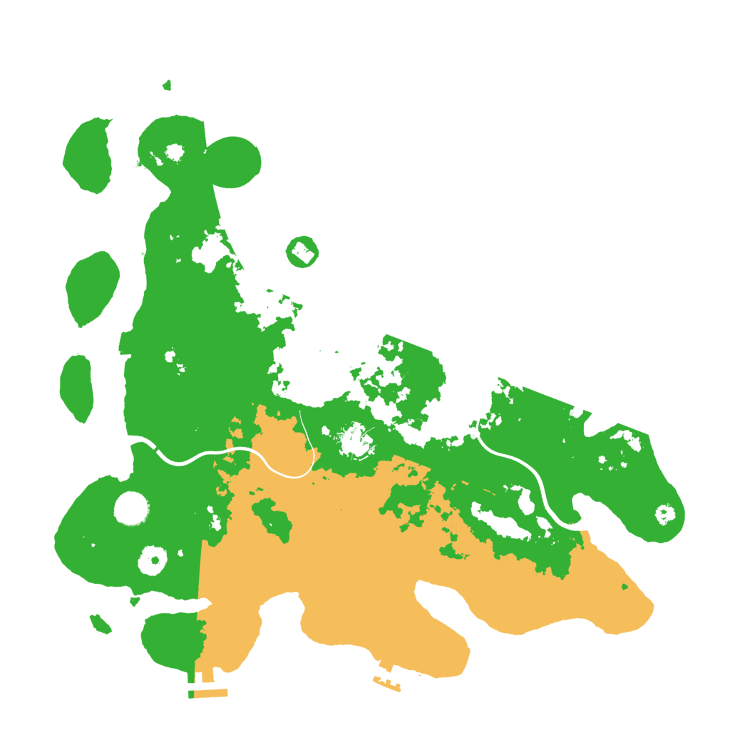Biome Rust Map: Procedural Map, Size: 3750, Seed: 1102987675