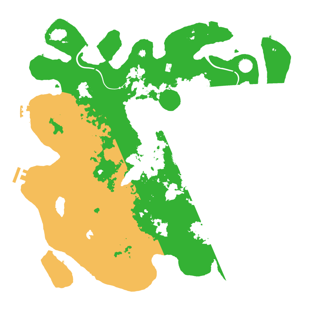 Biome Rust Map: Procedural Map, Size: 4000, Seed: 1145771026
