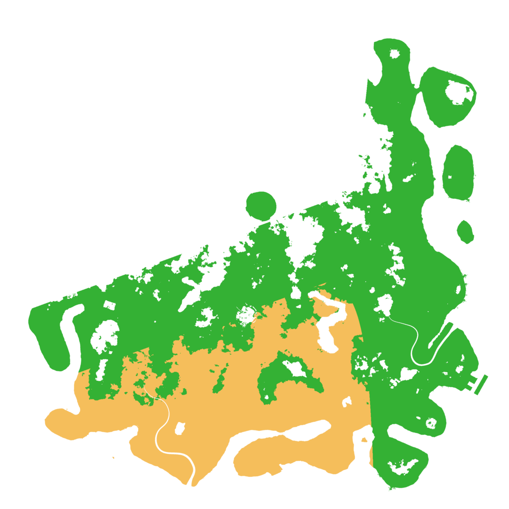 Biome Rust Map: Procedural Map, Size: 4750, Seed: 1285173472