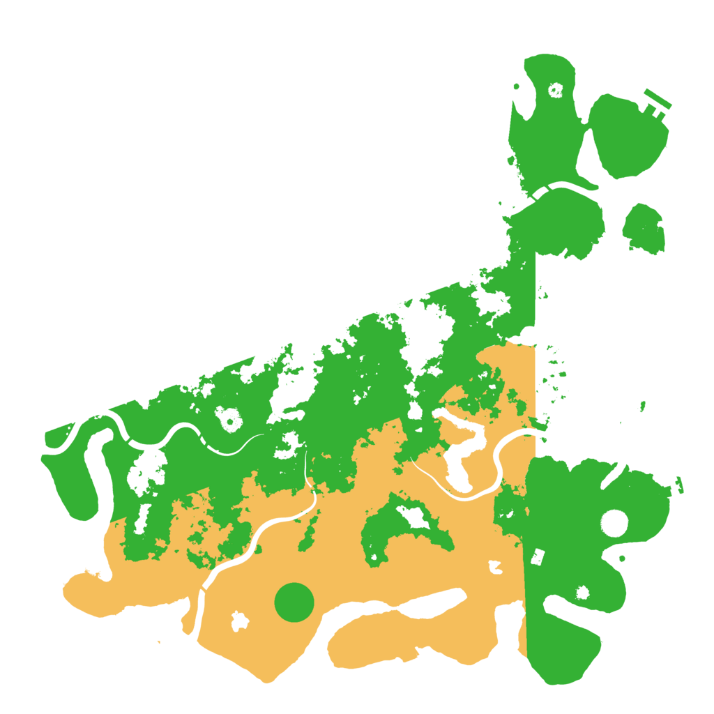 Biome Rust Map: Procedural Map, Size: 4750, Seed: 1285173472