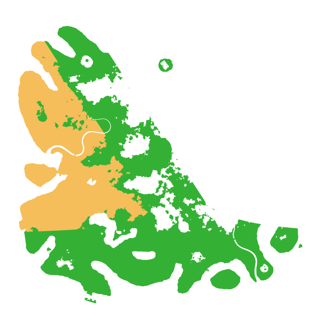 Biome Rust Map: Procedural Map, Size: 4000, Seed: 534763474