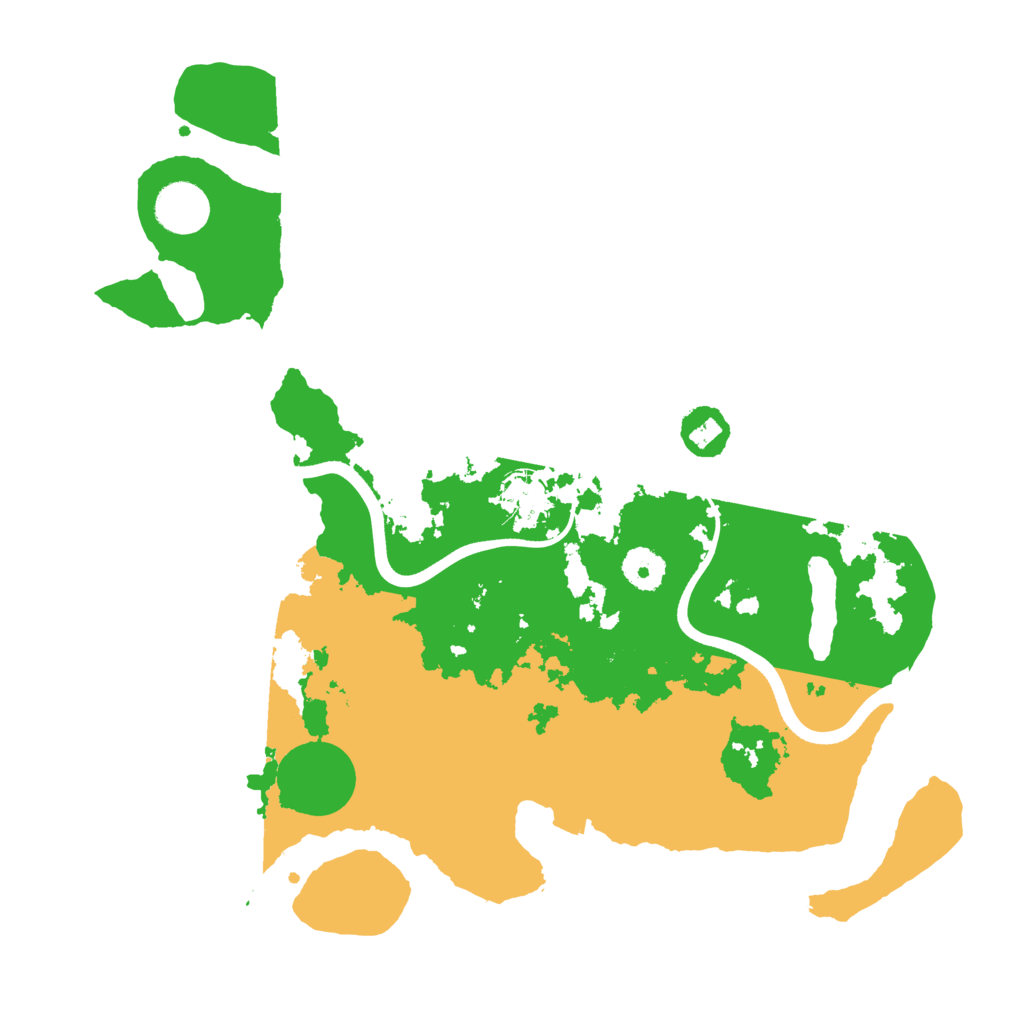 Biome Rust Map: Procedural Map, Size: 3650, Seed: 22639395