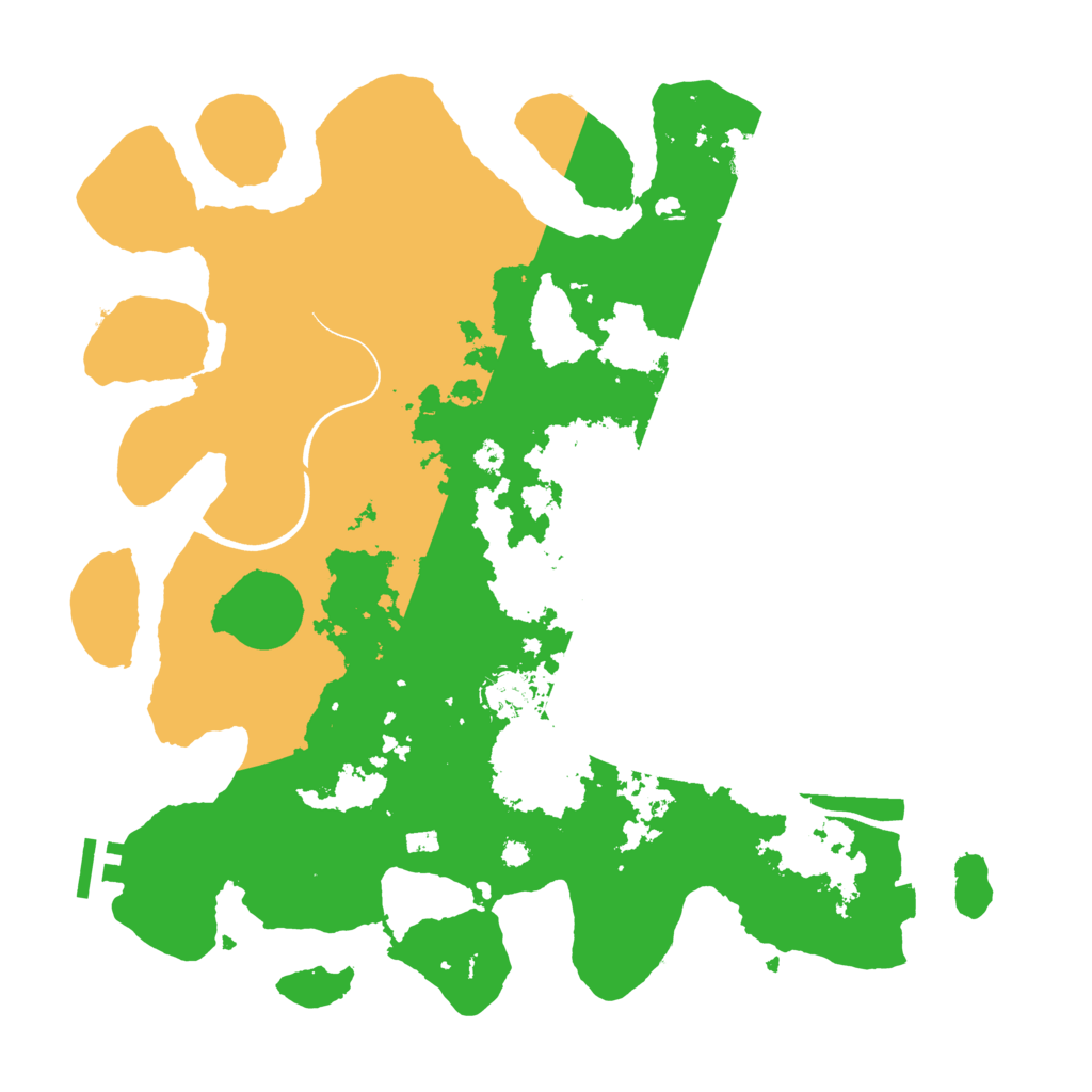 Biome Rust Map: Procedural Map, Size: 3700, Seed: 2016288350