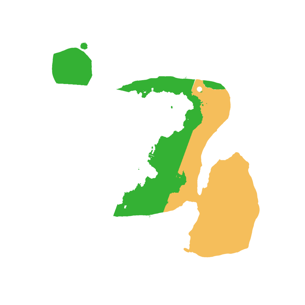 Biome Rust Map: Procedural Map, Size: 1750, Seed: 158429002