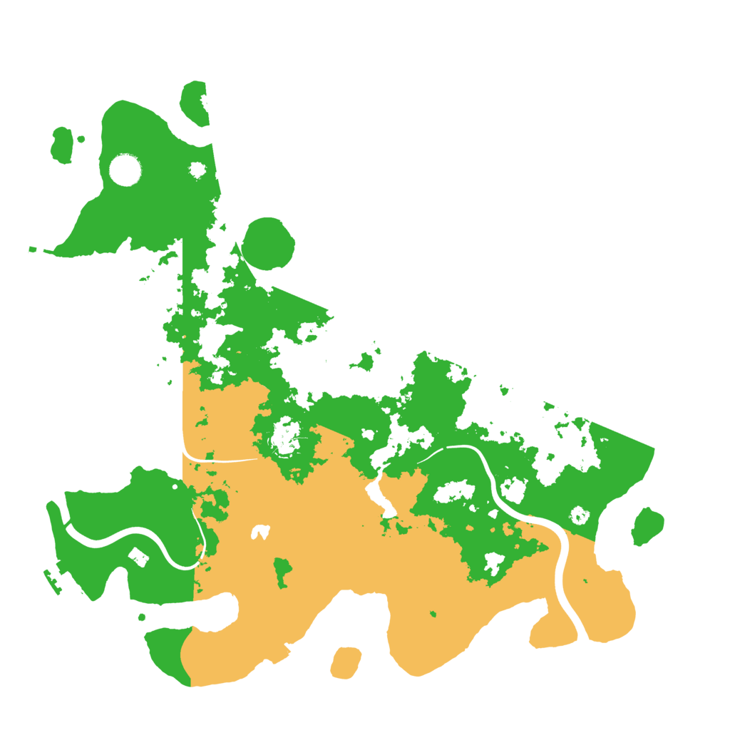 Biome Rust Map: Procedural Map, Size: 4000, Seed: 95734