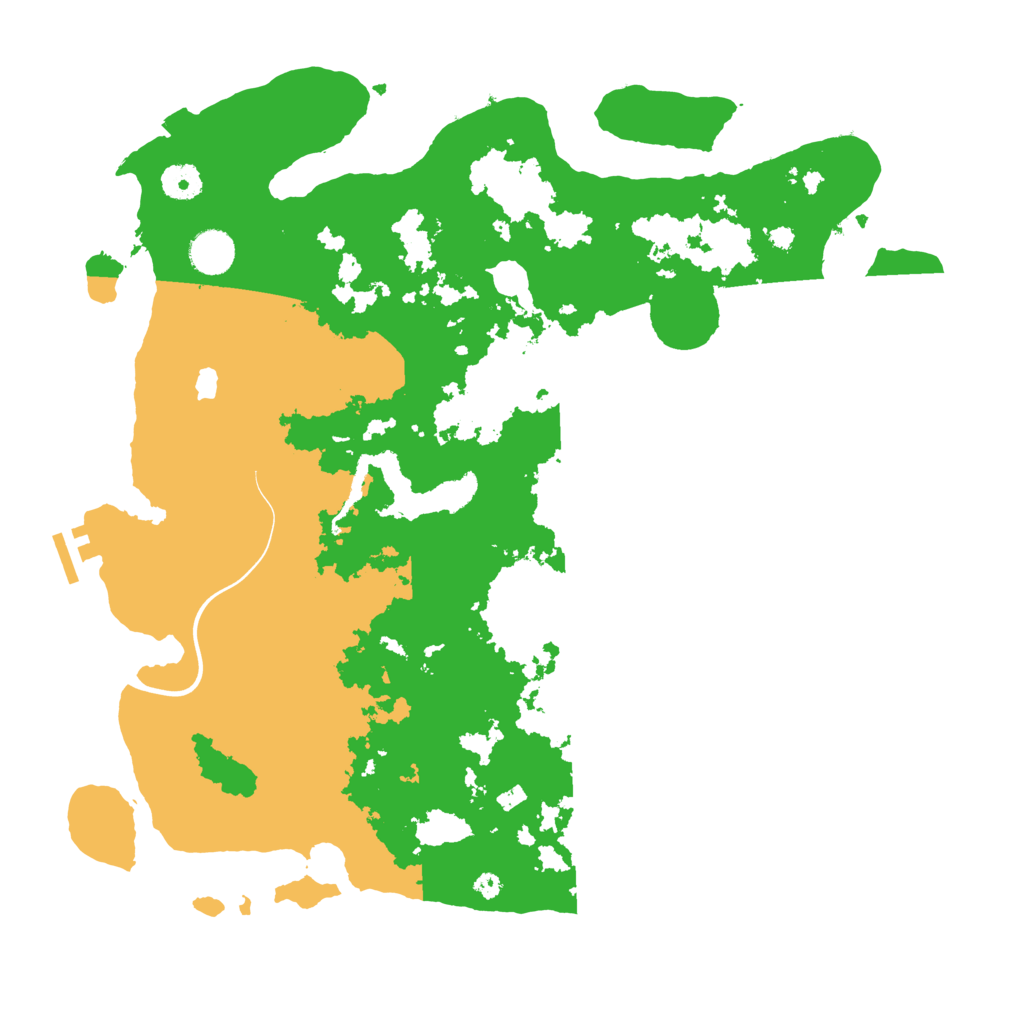 Biome Rust Map: Procedural Map, Size: 4000, Seed: 16468687