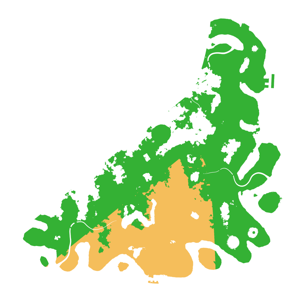 Biome Rust Map: Procedural Map, Size: 4250, Seed: 9744103