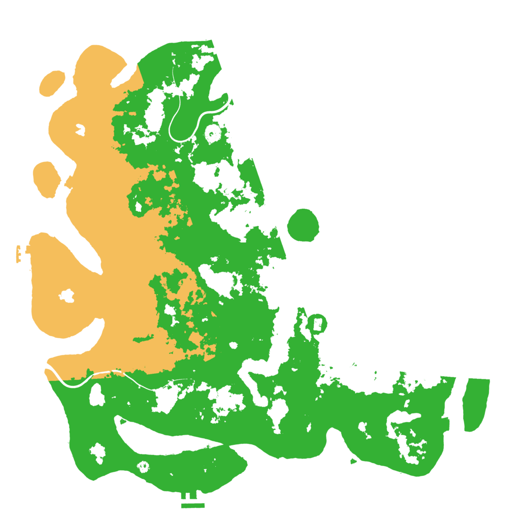 Biome Rust Map: Procedural Map, Size: 4500, Seed: 654992664