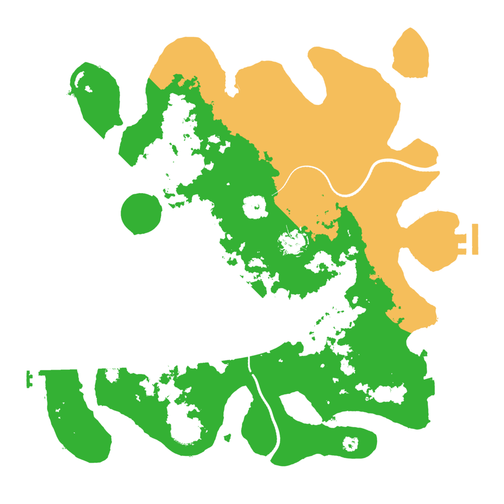 Biome Rust Map: Procedural Map, Size: 3300, Seed: 1533512542