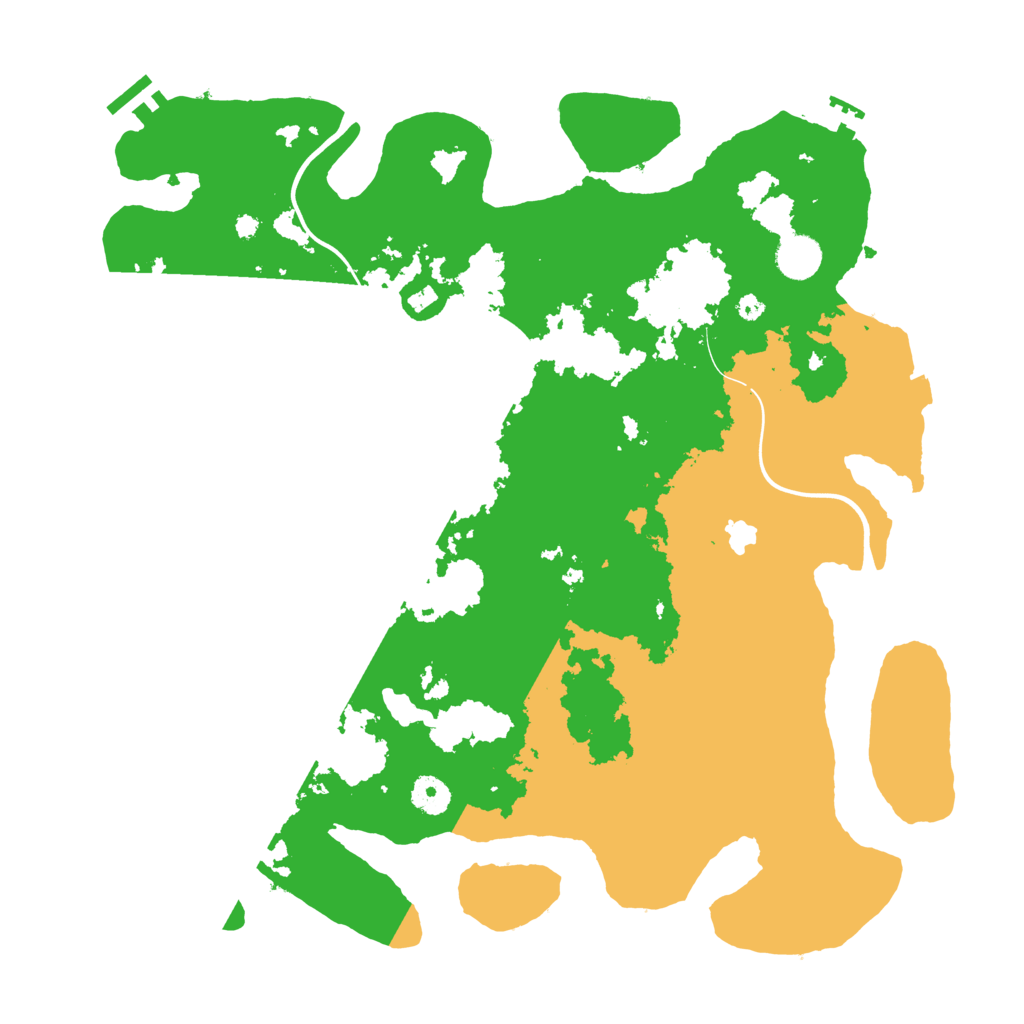 Biome Rust Map: Procedural Map, Size: 4000, Seed: 2024138636