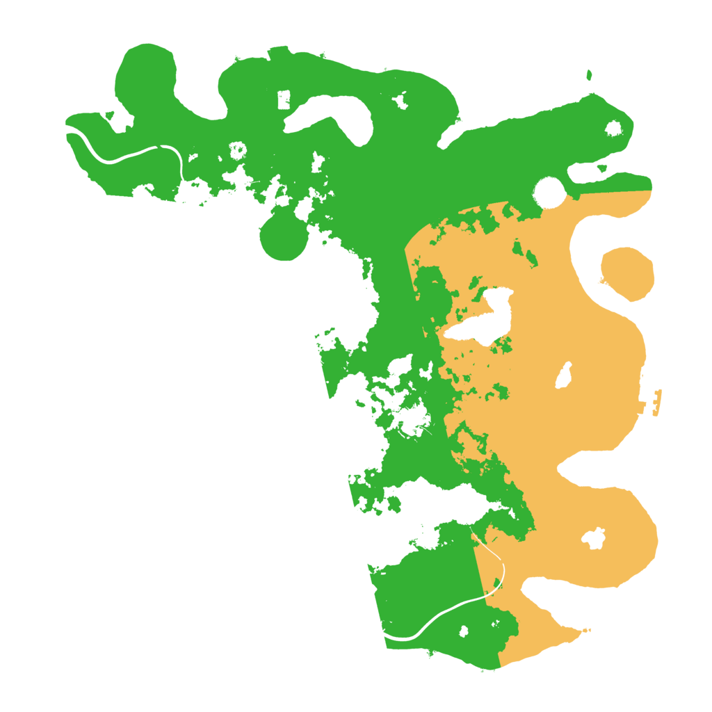 Biome Rust Map: Procedural Map, Size: 4000, Seed: 456789123