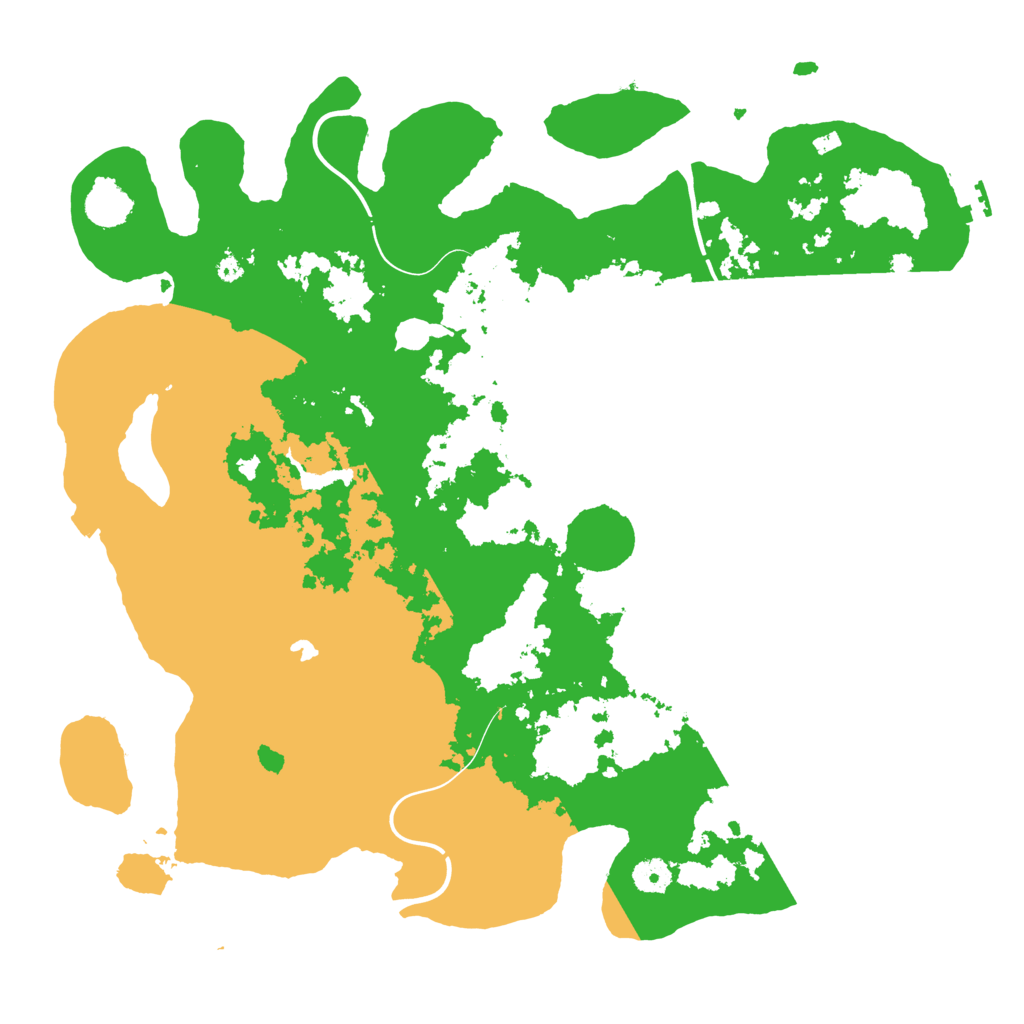 Biome Rust Map: Procedural Map, Size: 4250, Seed: 6716681