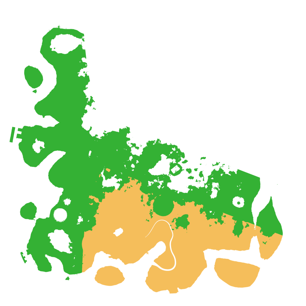 Biome Rust Map: Procedural Map, Size: 4000, Seed: 333560141