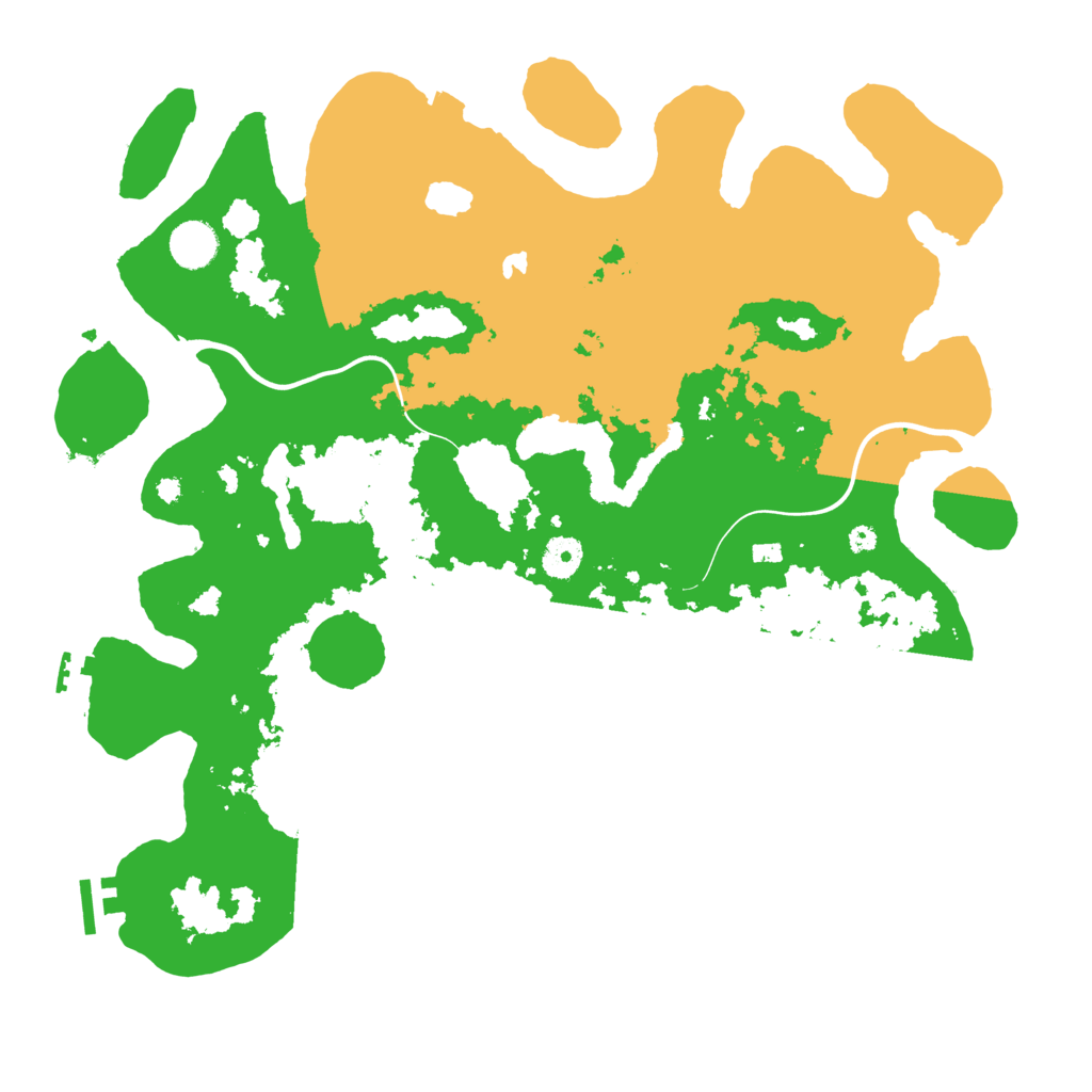 Biome Rust Map: Procedural Map, Size: 4000, Seed: 235612885