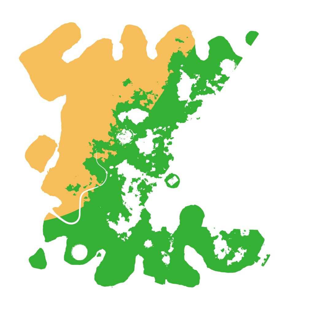 Biome Rust Map: Procedural Map, Size: 3500, Seed: 712112704