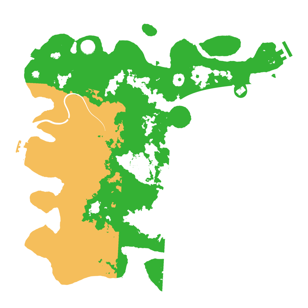 Biome Rust Map: Procedural Map, Size: 3750, Seed: 1005804024