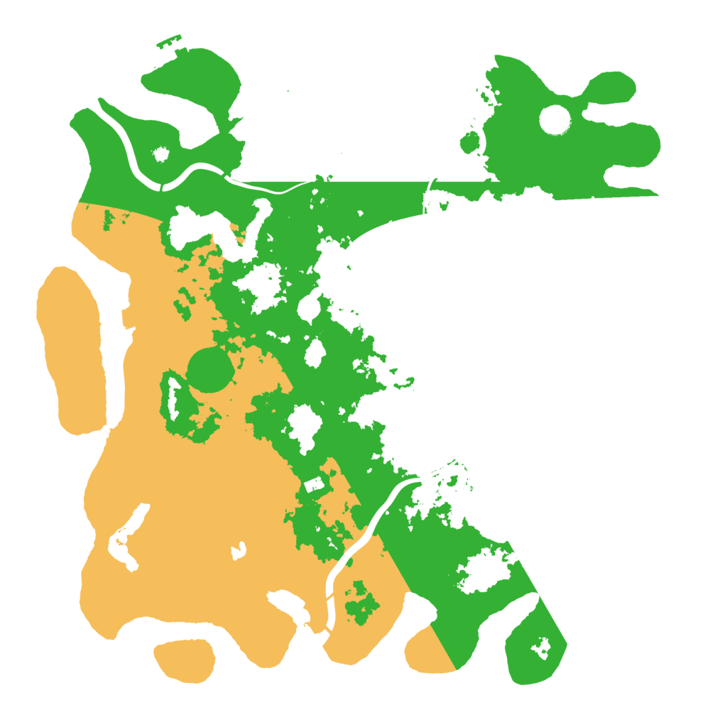 Biome Rust Map: Procedural Map, Size: 4250, Seed: 364804553