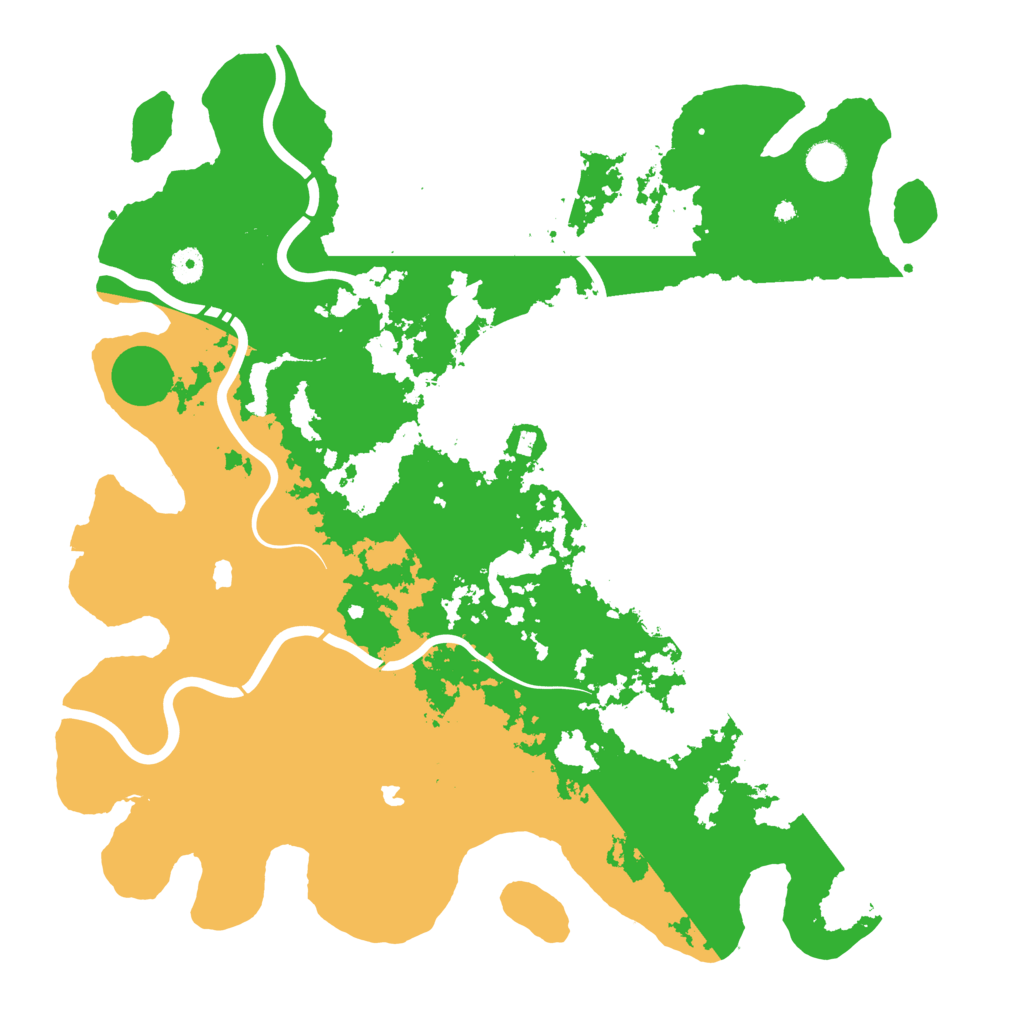 Biome Rust Map: Procedural Map, Size: 4500, Seed: 1685454762
