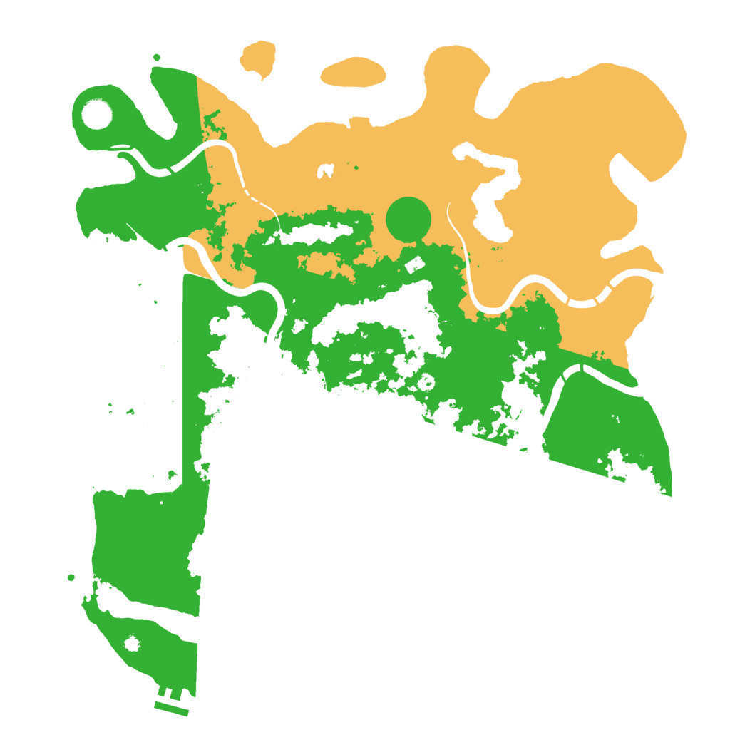 Biome Rust Map: Procedural Map, Size: 4250, Seed: 1757145796