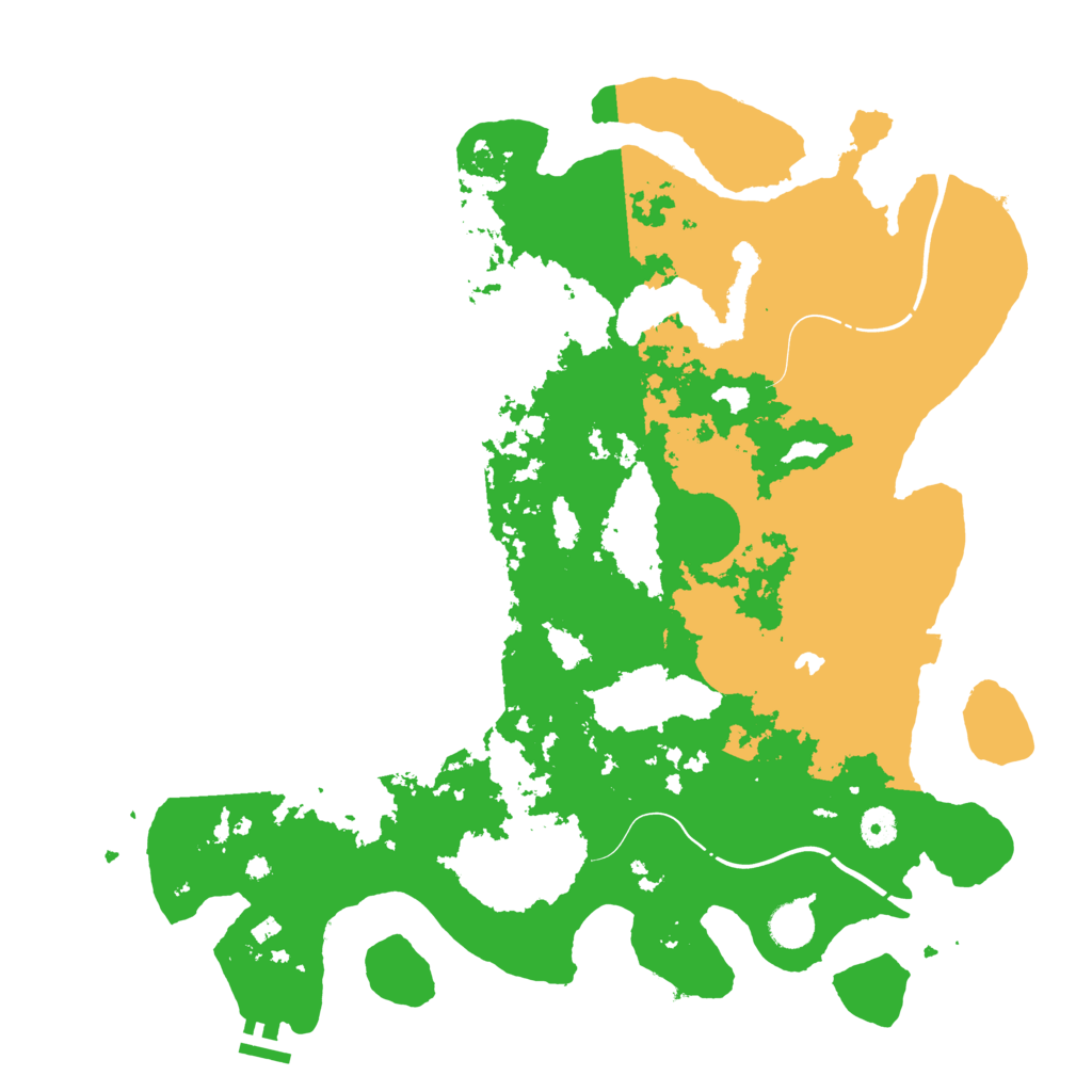 Biome Rust Map: Procedural Map, Size: 4250, Seed: 1973378834