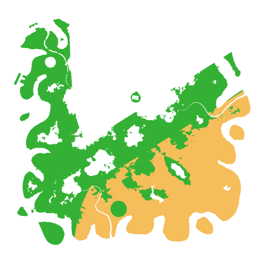 Biome Rust Map: Procedural Map, Size: 4250, Seed: 2122626014