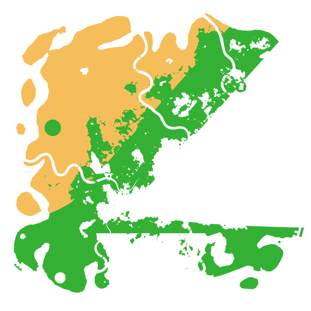 Biome Rust Map: Procedural Map, Size: 5000, Seed: 1106055438