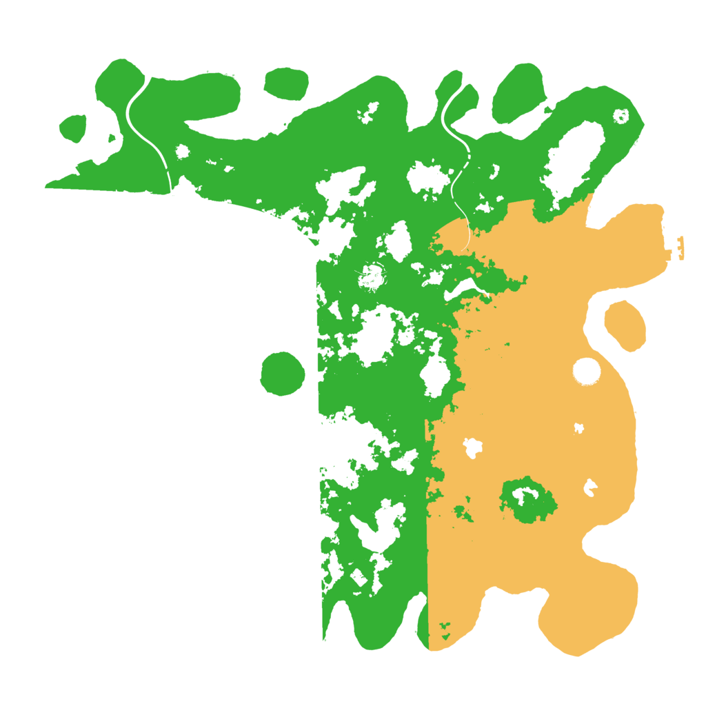 Biome Rust Map: Procedural Map, Size: 4500, Seed: 17000124