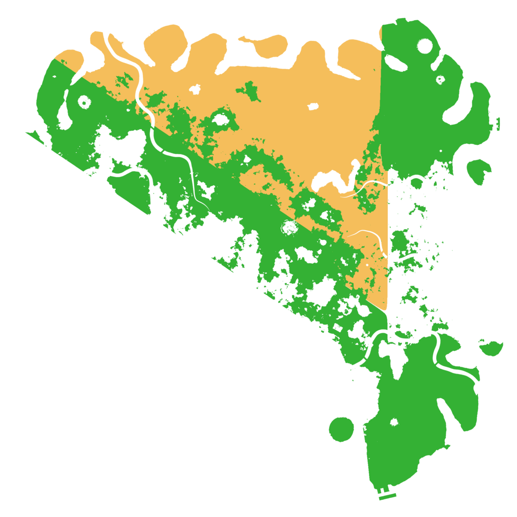 Biome Rust Map: Procedural Map, Size: 6000, Seed: 738447310