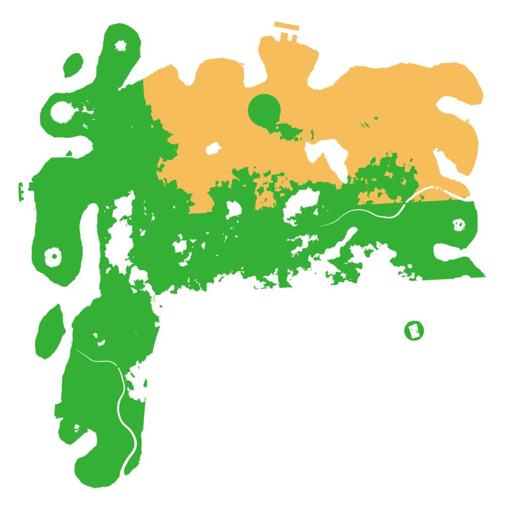 Biome Rust Map: Procedural Map, Size: 4250, Seed: 2012025