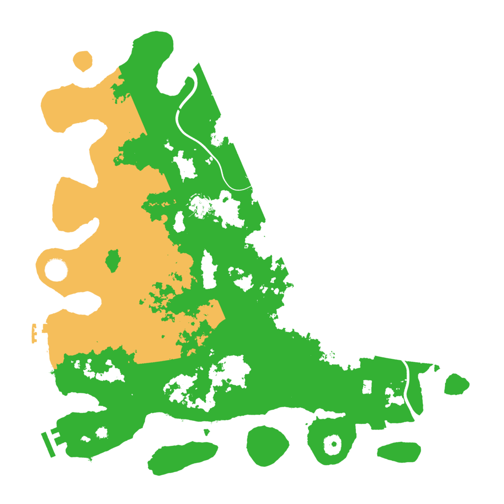 Biome Rust Map: Procedural Map, Size: 3900, Seed: 12082210