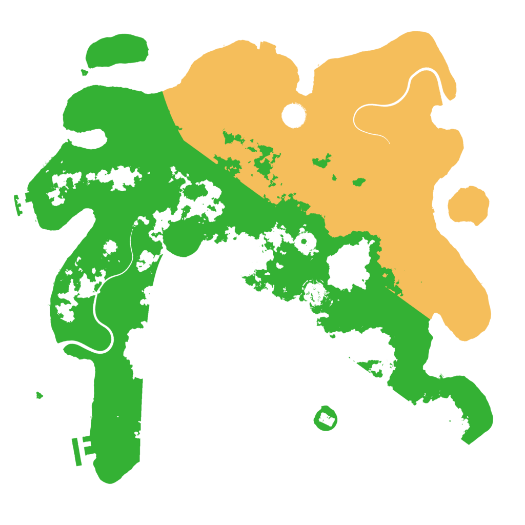 Biome Rust Map: Procedural Map, Size: 3800, Seed: 452011623