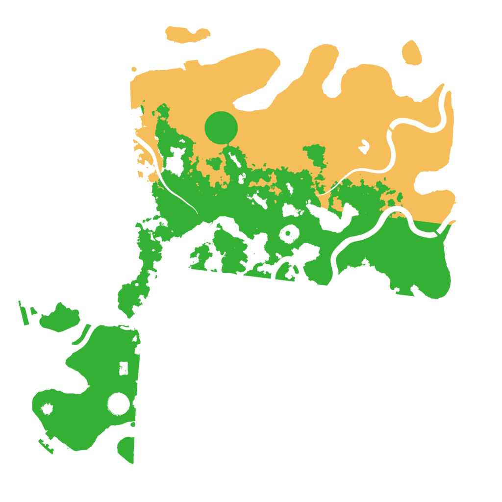 Biome Rust Map: Procedural Map, Size: 4000, Seed: 2145345201