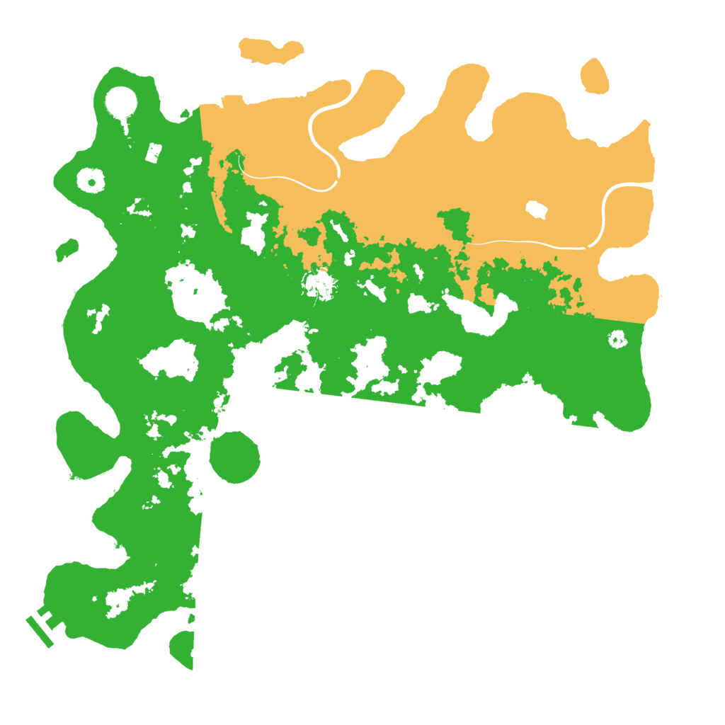 Biome Rust Map: Procedural Map, Size: 4000, Seed: 2145345201