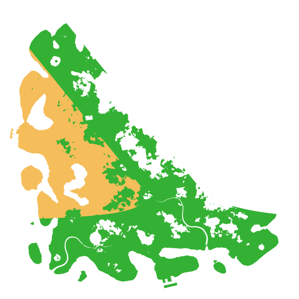 Biome Rust Map: Procedural Map, Size: 4500, Seed: 462026107
