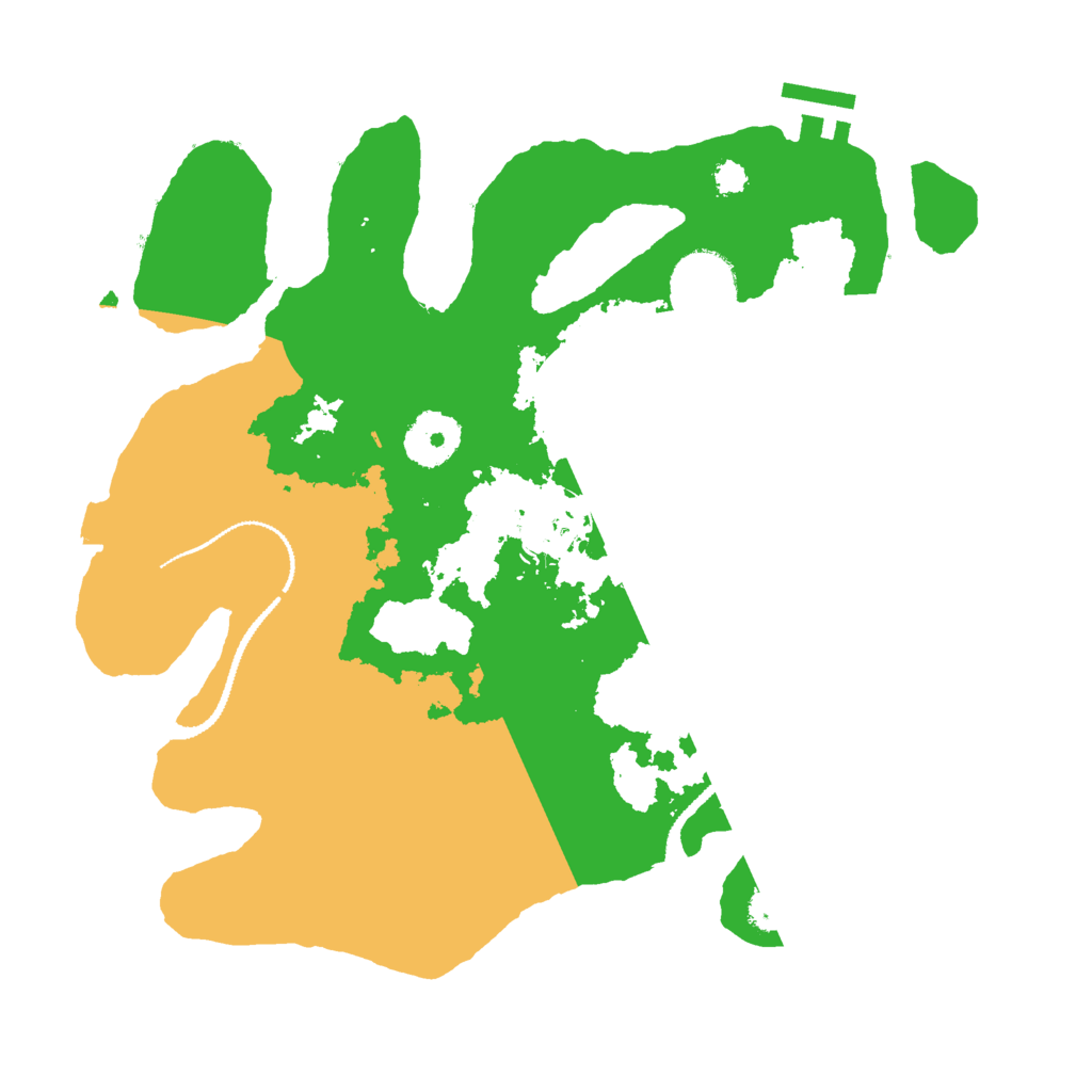 Biome Rust Map: Procedural Map, Size: 3000, Seed: 1450540168