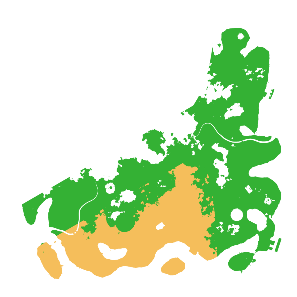 Biome Rust Map: Procedural Map, Size: 4250, Seed: 696942069