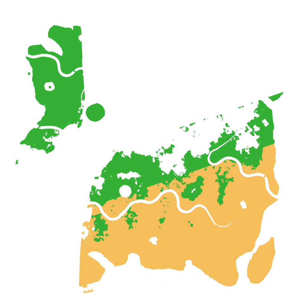 Biome Rust Map: Procedural Map, Size: 4669, Seed: 10032024