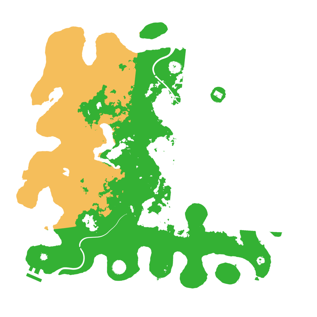 Biome Rust Map: Procedural Map, Size: 4000, Seed: 21819040