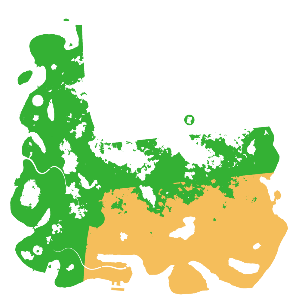 Biome Rust Map: Procedural Map, Size: 4800, Seed: 1210226786