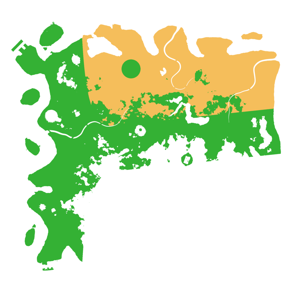 Biome Rust Map: Procedural Map, Size: 4250, Seed: 328668925
