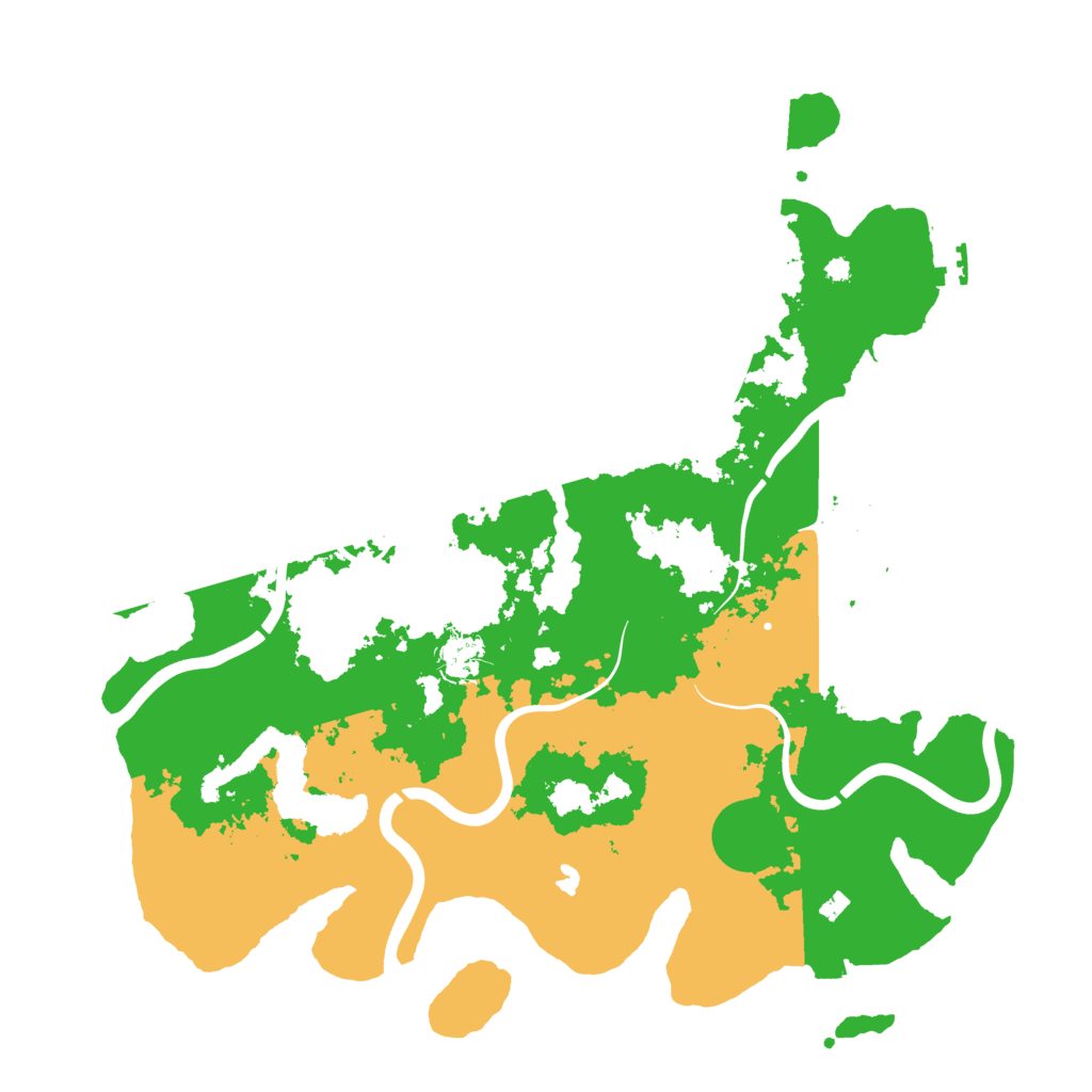 Biome Rust Map: Procedural Map, Size: 4000, Seed: 1538969802